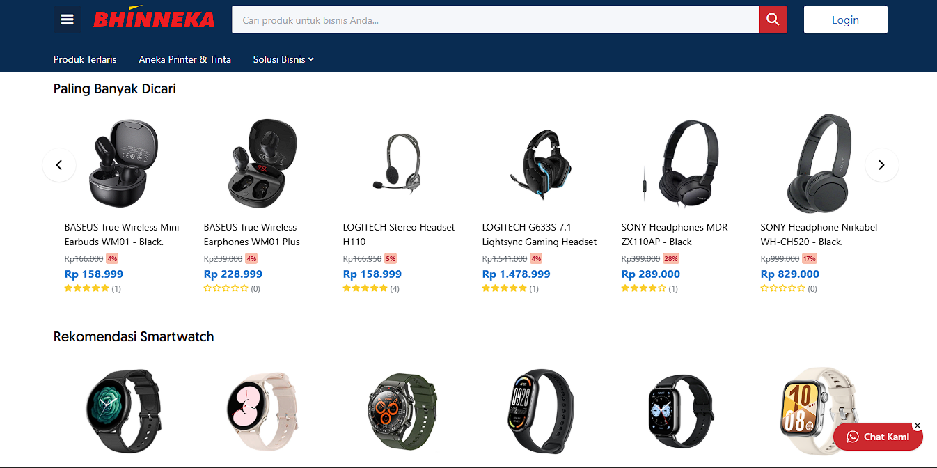 Redesign Website Bhinneka untuk Pengalaman B2B yang Lebih Efektif screenshot 3