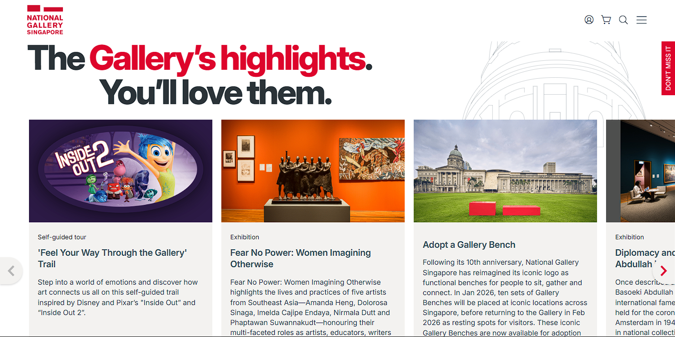 National Gallery Singapore - Digital Art Experience & Exhibition Platform screenshot 6