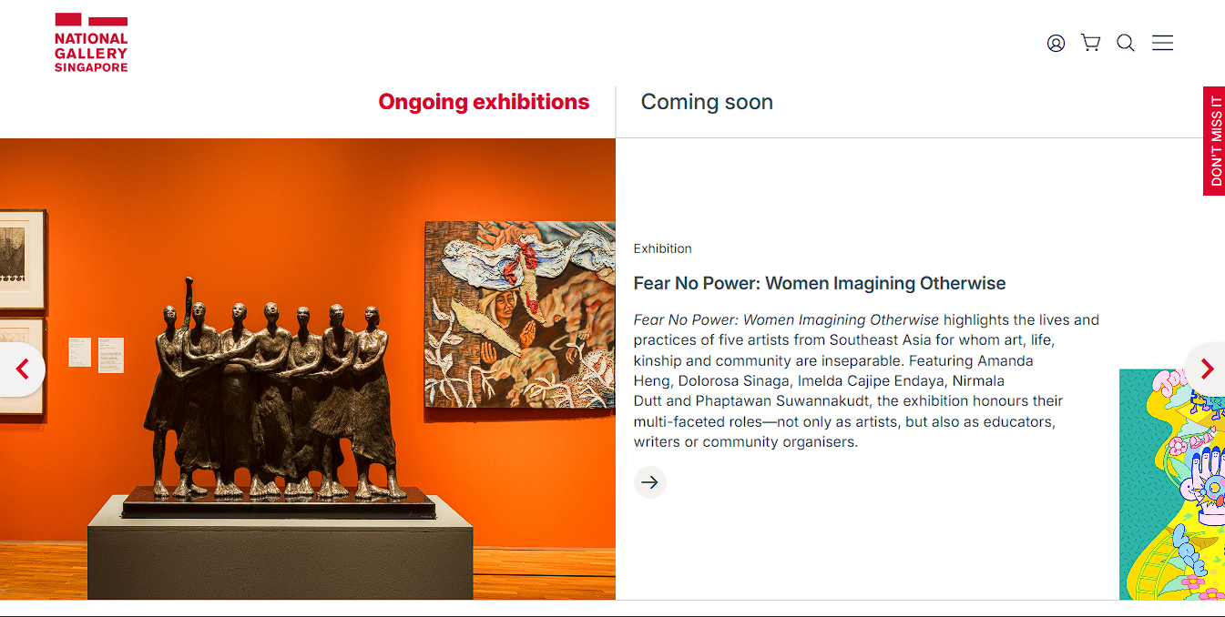 National Gallery Singapore - Digital Art Experience & Exhibition Platform screenshot 3