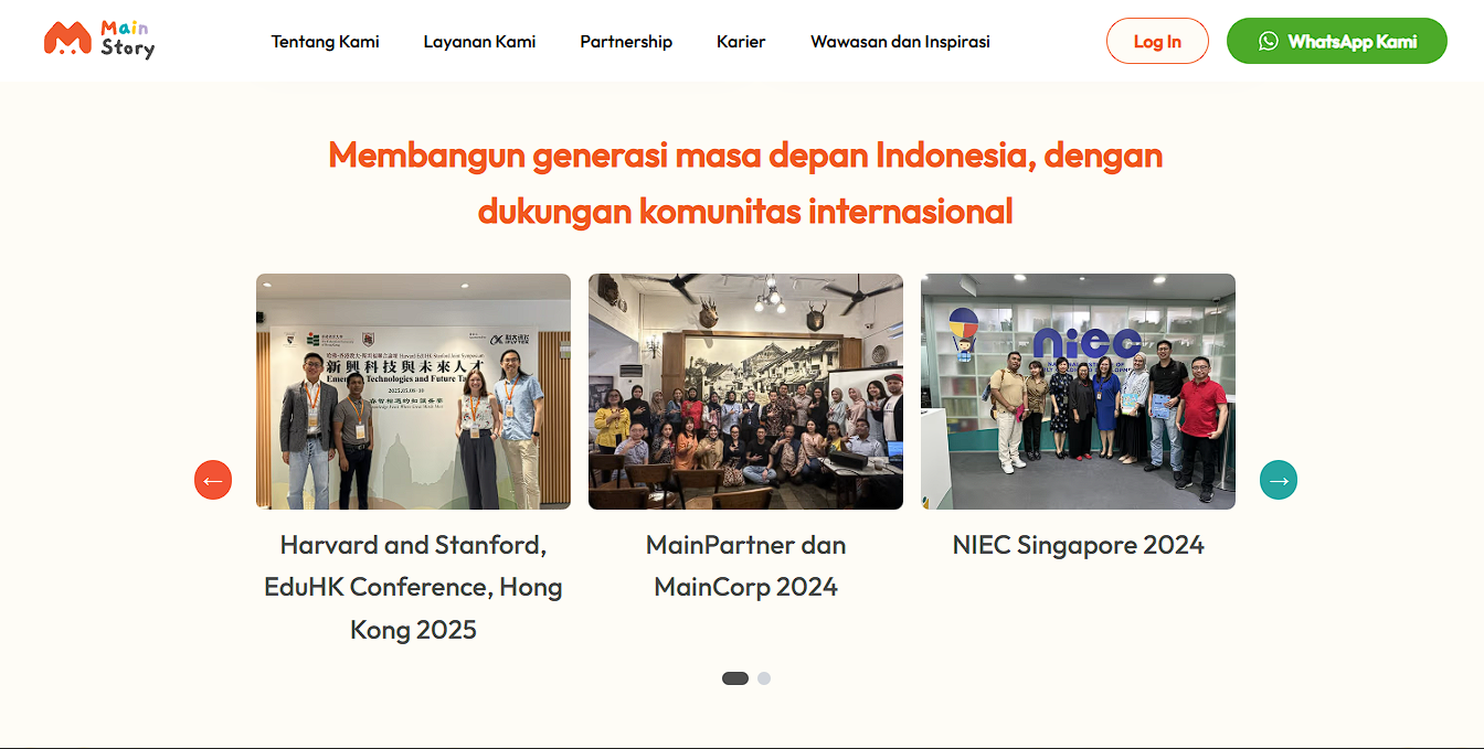 Upgrade UI Corporate Website MainStory screenshot 3