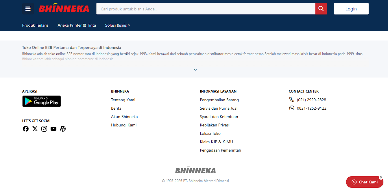 Redesign Website Bhinneka untuk Pengalaman B2B yang Lebih Efektif screenshot 2