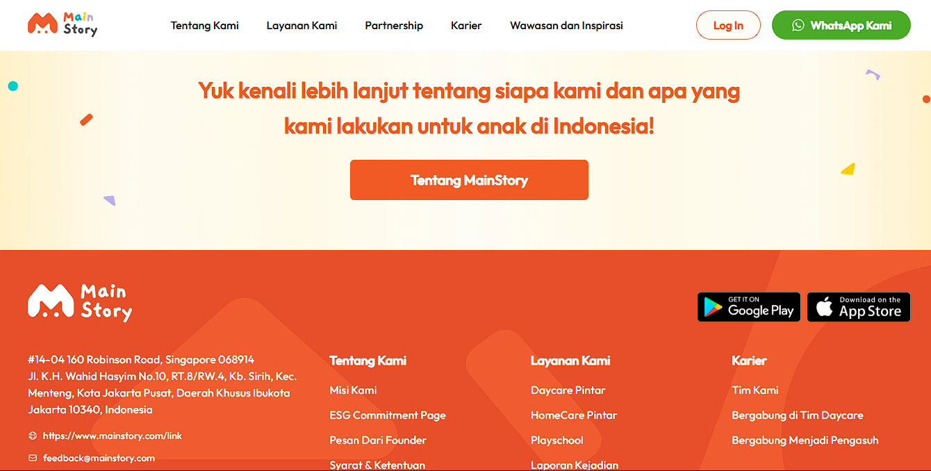 Upgrade UI Corporate Website MainStory screenshot 2